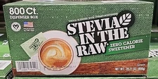 Sugar in the Raw Stevia in the Raw Sweetener - 800 Packets