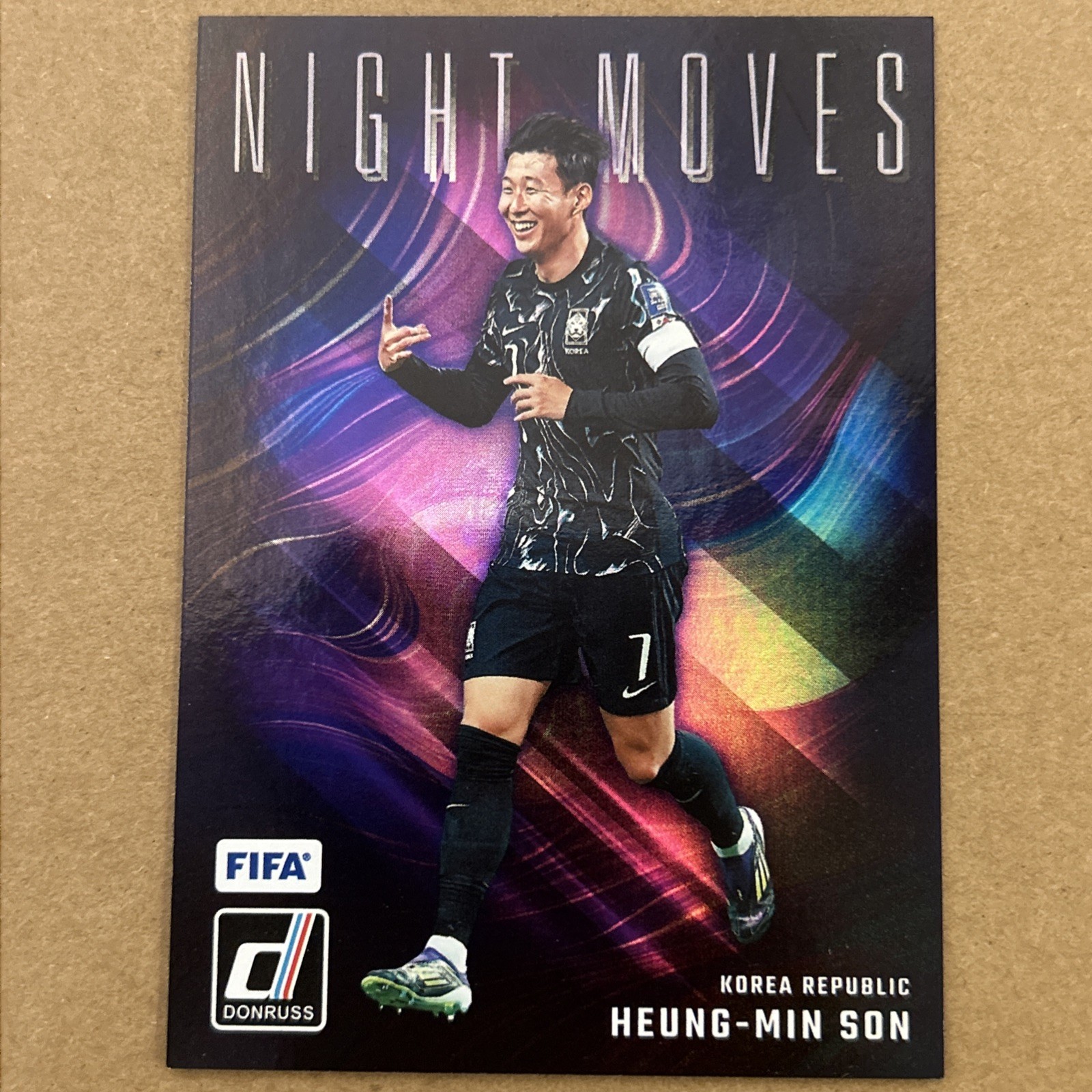 2024-25 Donruss Heung-Min Son Night Moves SP #3 Korea