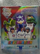 Topps 2026 Series 1 CELEBRATION MLB Baseball MEGA Box -NEW- 7 Confetti Parallels