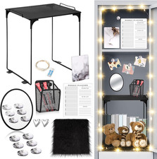19 Pcs Locker Organizer and Decorating Kit, First Day of Essentials Marble Print