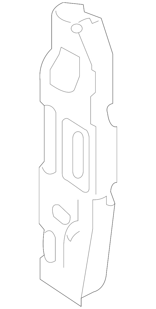 Soporte de riel para Hyundai Accent 2012-2017 (N/P 64615-1R300)