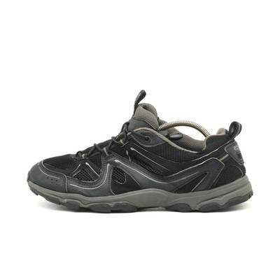 ECCO Damen Sneaker schwarz/grau Textil/Leder Low-Top Outdoor Wanderschuhe EU 40