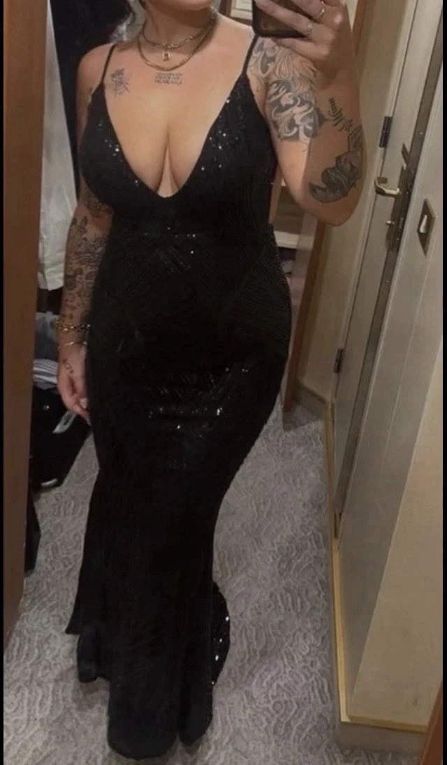 Party/Cocktail Ball Gown Black Dresses for Women for sale | eBay UK