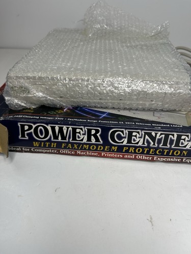 Computer Power Center Surge Protector with FAX Modem Protection /Oscar Power Tap - Picture 7 of 11
