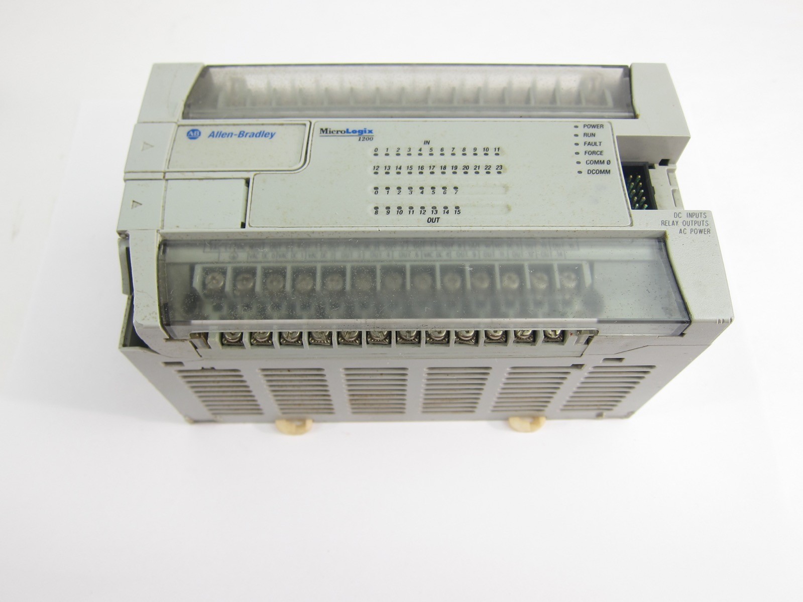 Allen Bradley 1762-L24BWA Ser. C MicroLogix 1200 Controller 1762L24BWA (C)
