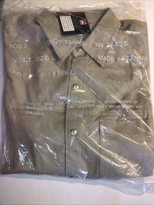 Vintage Marlboro Gear 1999 Going to the Ranch Button Up LS Shirt Mens L NWT