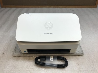 HP ScanJet Pro 3000 s3 Sheet Feed Document Scanner no AC Adapter Tested