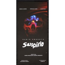 locandina SUSPIRIA Dario Argento Jessica Harper creativ art F.Delle Fratte CAT10