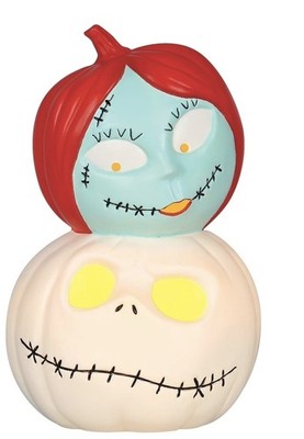 Sally Light Up Stacked Pumpkin - Nightmare Before Christmas. Halloween...