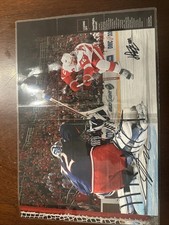 Henrik Zetterberg / Sergei Bobrovsky Autographed Magazine Article.