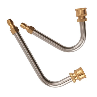 #ad Adjustable Pressure Washer Extension Wand 90 120 Degree 4000PSI Quick Connect $20.14