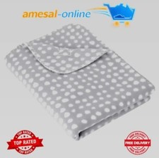 Warm Pet Mat Paw Blanket Fleece Bed Soft Cushion For Cat Dog Puppy - Large Size