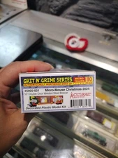 Ho Scale Grit N' Grime Series Accurail Micro-Mouse Christmas 2024