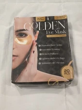 20 Pcs Gold Collagen Eye Mask Patch Wrinkle Anti Aging Dark Circle Pads- New
