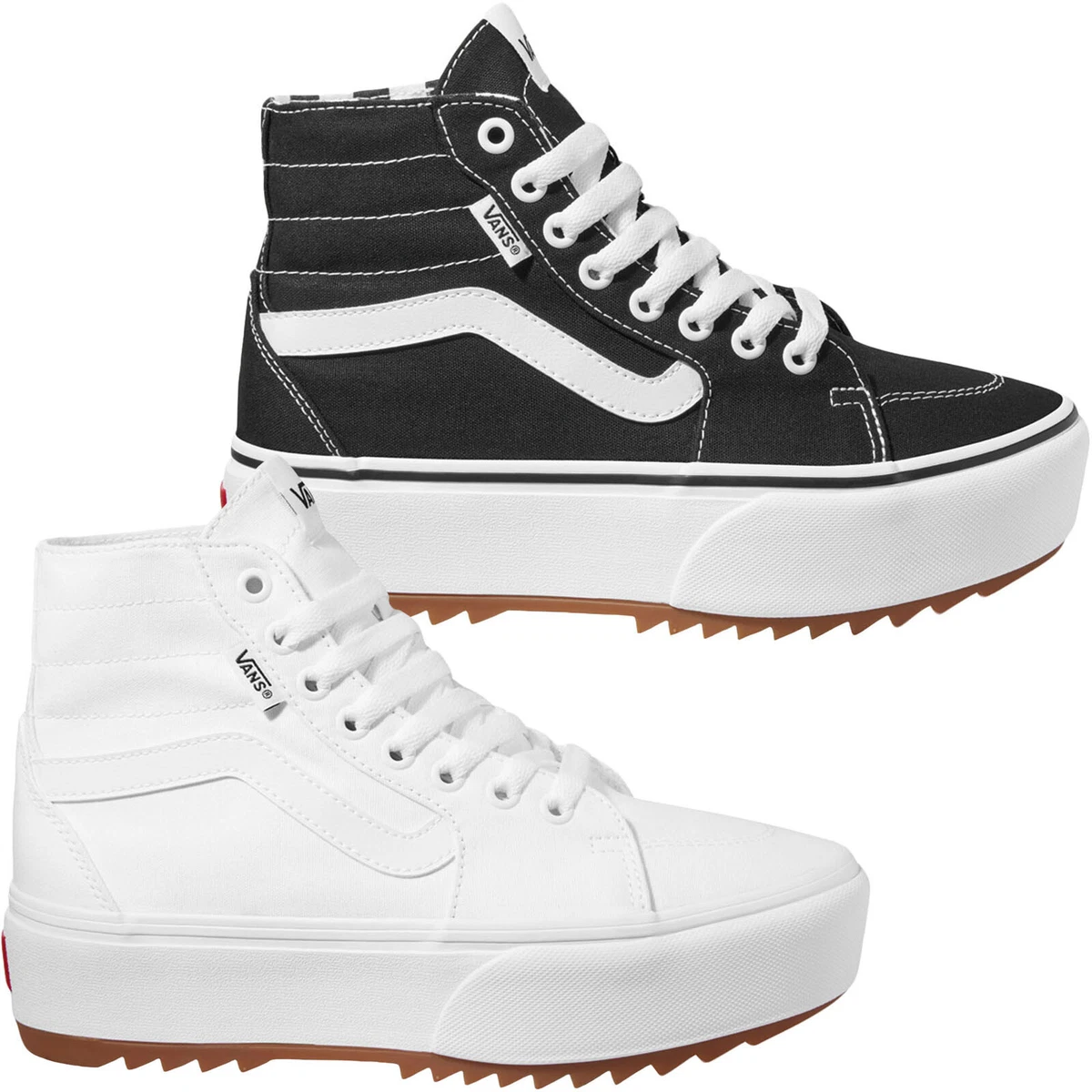 Platform vans hi top sale
