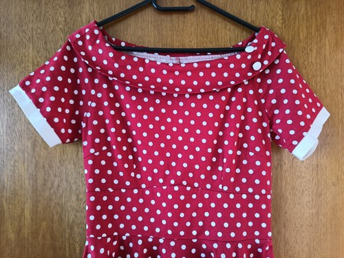 Zuckersüßes Rockabilly-Kleid der Vintage-Marke Dolly and Dotty, Größe 38 - Bild 3 von 17