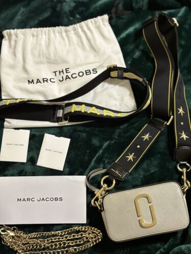 Marc Jacobs Snapshot Blue Leather ref.238974 - Joli Closet