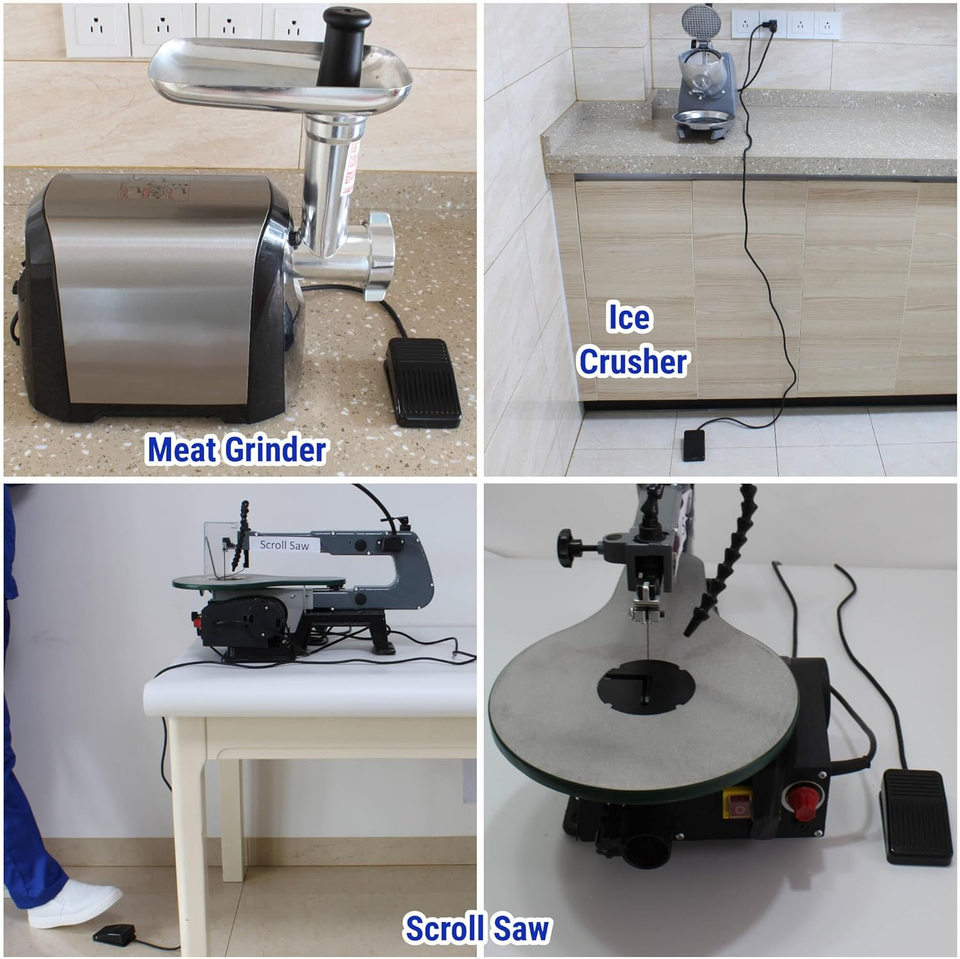 Foot Switch, Foot Operated Pedal Controller On/Off Power Switch ...