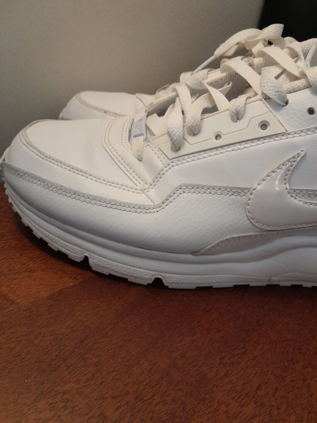 Nike Air Max Limited 3 Leather Triple White 68797… - image 11