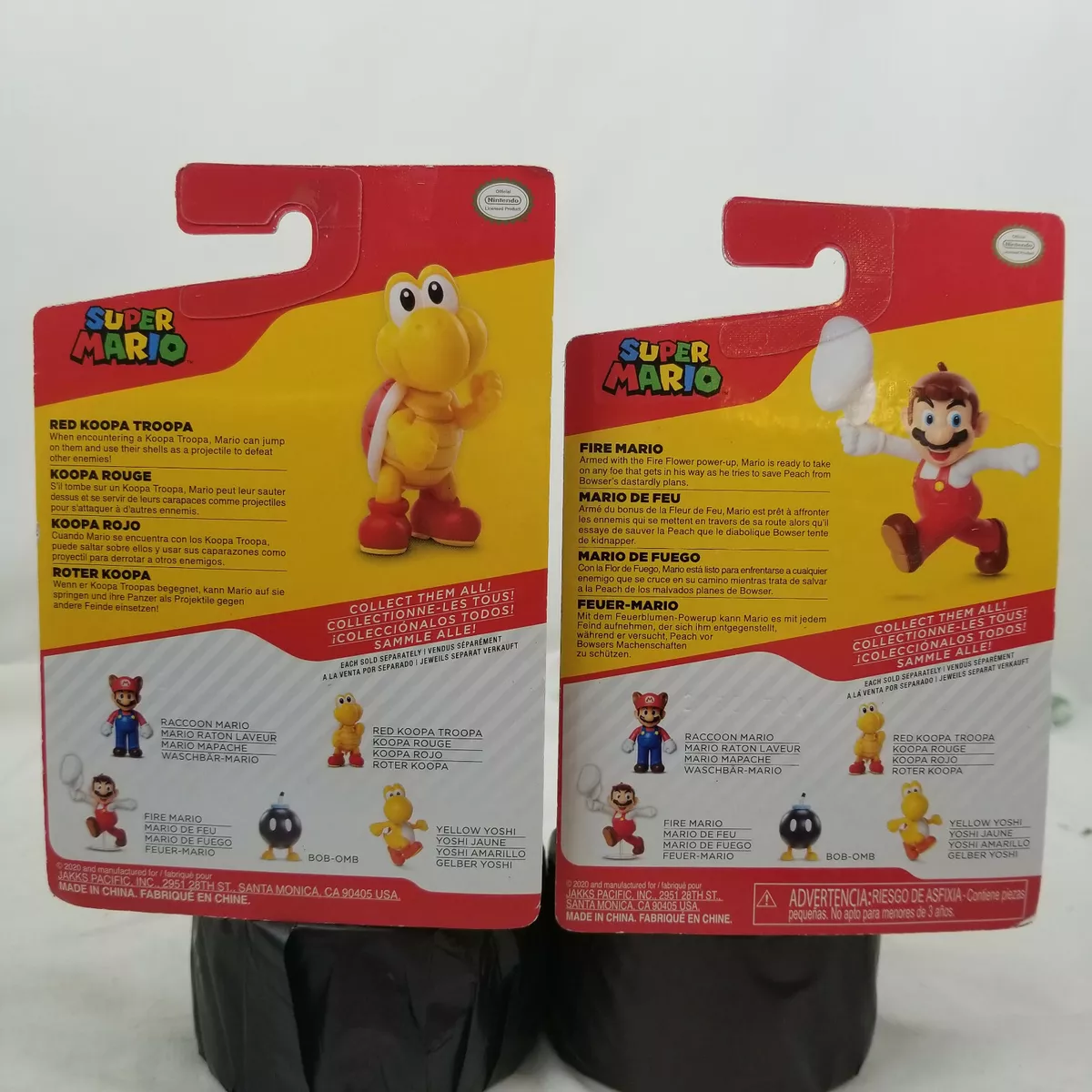 Jakks Pacific Super Mario Playable Characters 2.5-in Figures 5-Pack  GameStop Exclusive