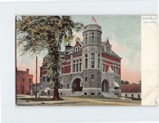 Postcard Post Office Auburn New York USA