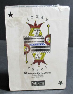 mtg poker cards Sealed 1993-94 Carta Mundi Belgium Deck Magic Poker Cards - anyone