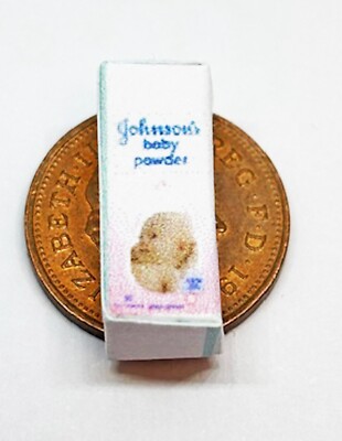 Puppenhaus Babypuder Johnsons Paket Maßstab 1:12 Apotheke Zubehör Tumdee