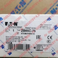 1PCS New Eaton Moeller ZB65C-75 Thermal Overload Relay