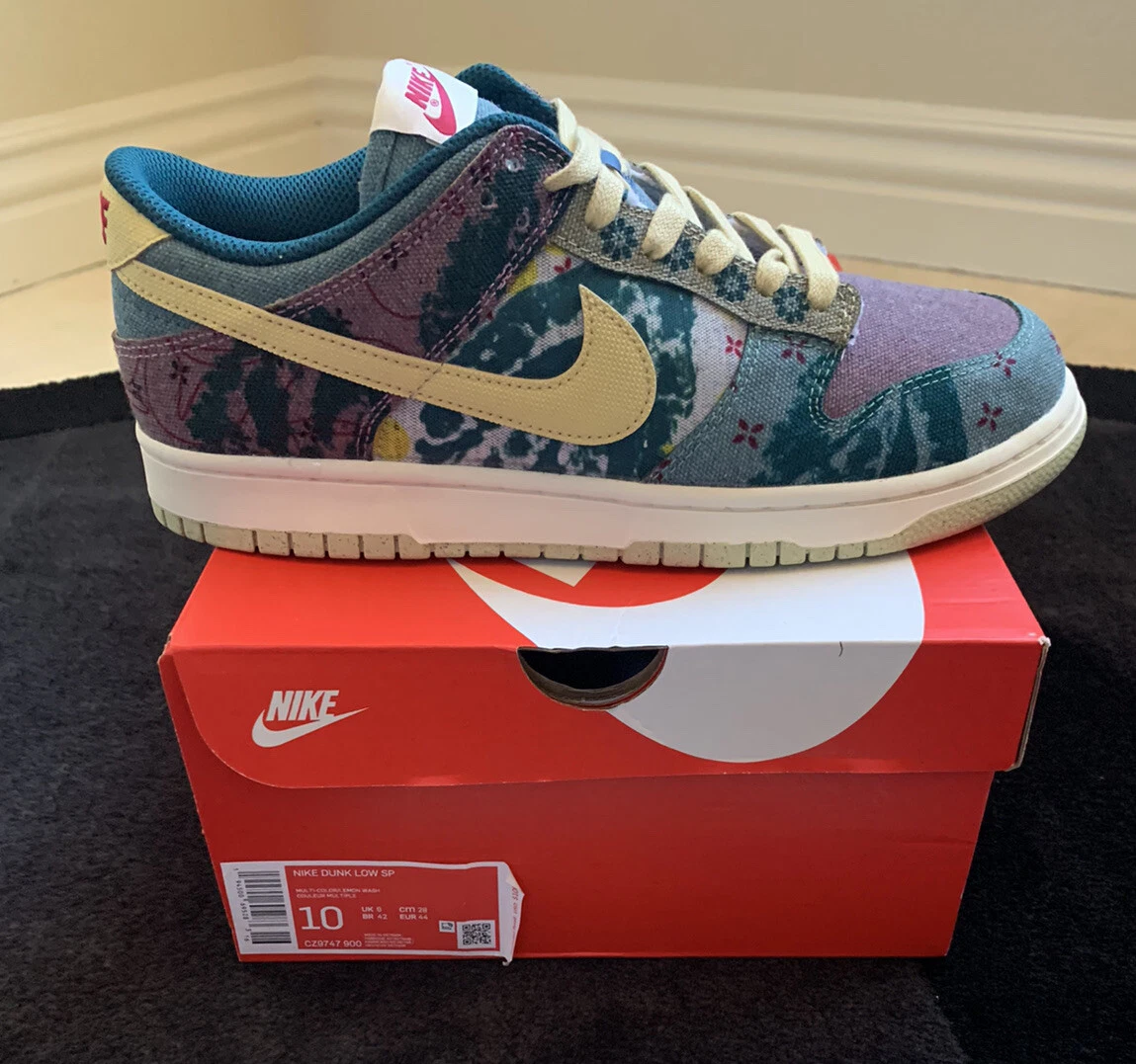 DS Nike Dunk Low SP Community Garden Men Size 10 US CZ9747900 🔥 HEAT🔥