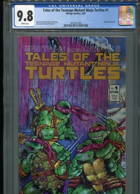 Tales of the Teenage Mutant Ninja Turtles 1 (5/87) CGC 9.8 WP | eBay