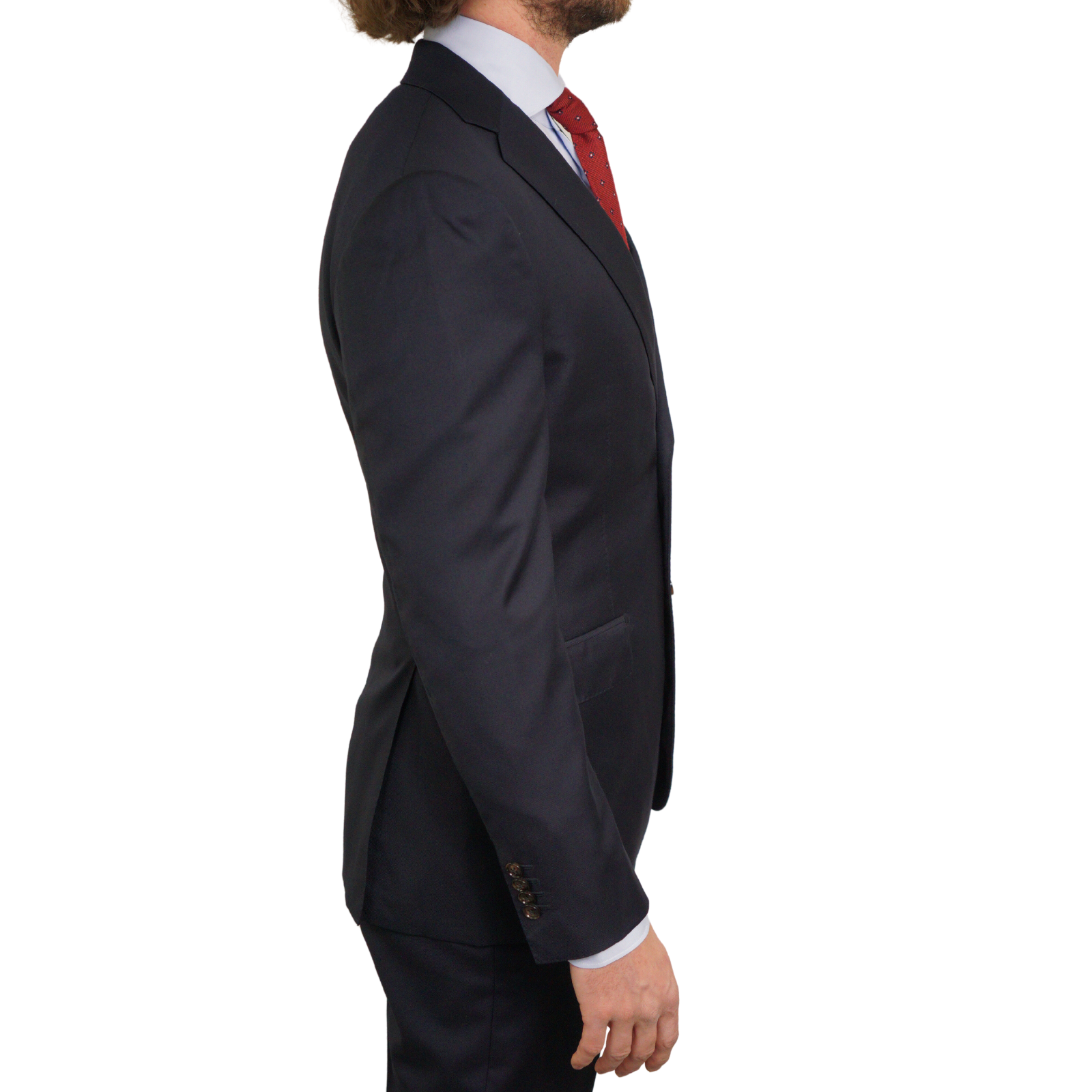 Men Suitsupply Blazer Napoli Single Breasted Wool Navy Size EU50 UK