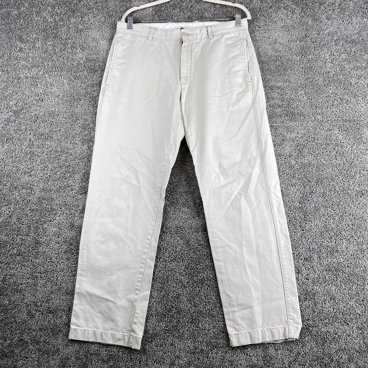 Timber Creek Chino Pants Men s W40xL30 Beige Pleated Front Slash
