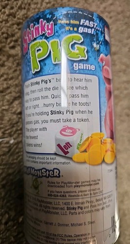 Stinky Pig Dice Game — Fast Funny Musical Kids Game Ages 6+ - Picture 2 of 3