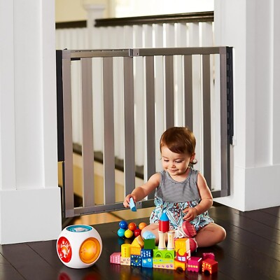 Munchkin® Loft Hardware Mounted Baby Gate for Stairs Hallways