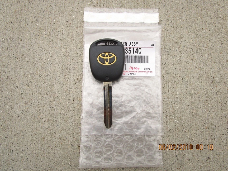 10-14 TOYOTA FJ CRUISER 4.0L V6 4D SUV MASTER LLAVE SIN CORTAR TRANSMISOR REMOTO NUEVO Foto 2 de 2