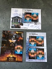Signed post FDC + Cardmax heroes Ukraine Mariupol 2025