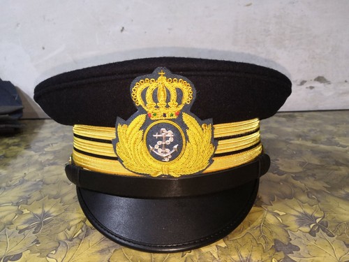 Replica Cappello-berretto-capitano-regia-marina-san-marco-rsi-1910-cap-Navy-hat-  | eBay