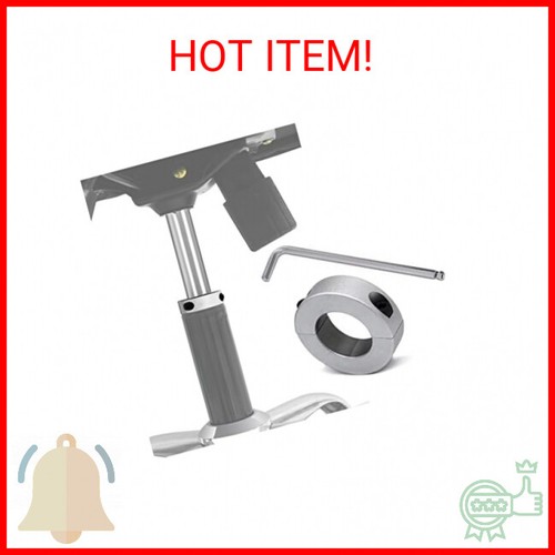 Fix Sinking Office Chair Saver, Adjustable Height Chair Repair, Stainless Steel,