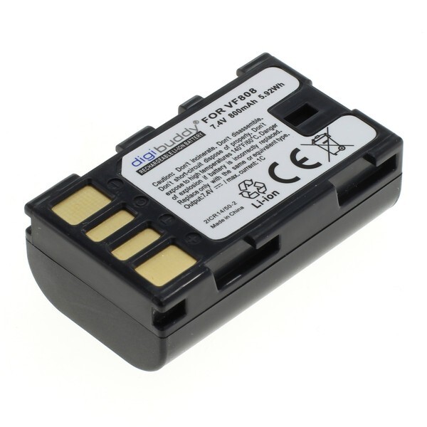 Digibuddy - Ersatzakku Kompatibel Zu Jvc BN-VF808 - 7,4 Volt 800Mah Li-Ion-image
