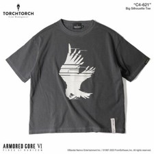 ARMORED CORE VI FIRES OF RUBICON x TORCH TORCH "C4-621" Big Silhouette Tee Japan