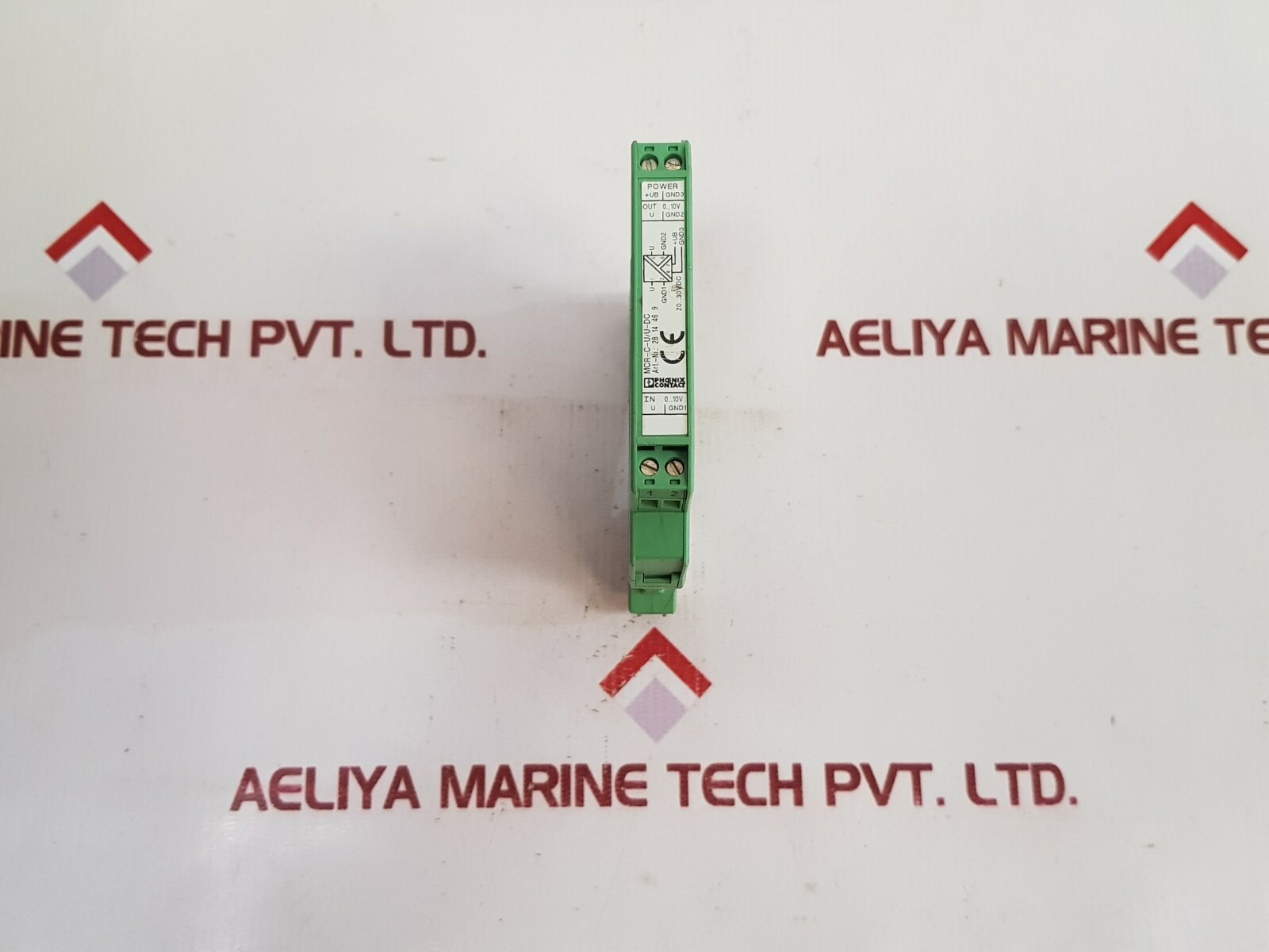 Phoenix contact mcr-c-u/u-dc signal conditioner 28 14 46 9