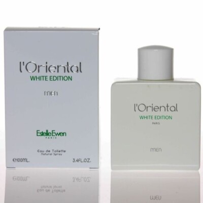 L'Oriental White Edition By Estelle Ewen 3.4 Oz Eau De Toilette Spray For Men