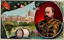 Clarks Thread King Edward VII England Donaldson Brothers NY New York IPV1