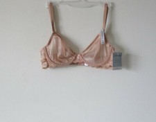 Calvin Klein F3615 Luster Bare Underwire Bra Bare 32C MSRP 42.00 NWT