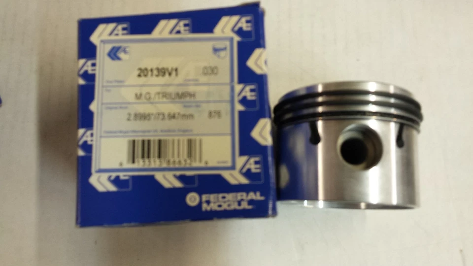 1493CC MG TRIUMPH PISTON .030 OVER SINGLES 20139V1 CLEVITE 798001 WITH RING - Изображение 4 из 4