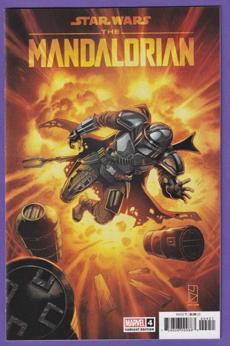 Star Wars Mandalorian #4 1:25 Duursema Variant Actual Scans!