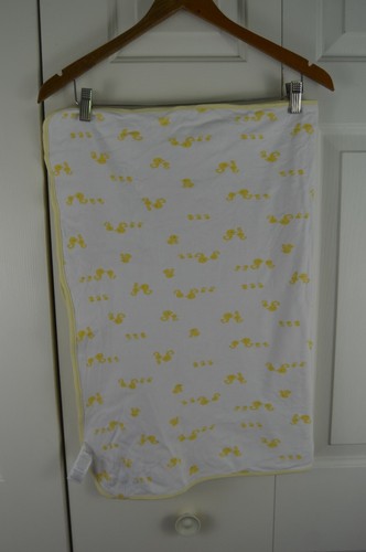 Child of Mine by Carter's Duck Baby Blanket Yellow Stripe I Love My Family Heart - Picture 7 of 9