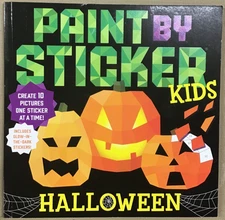 Paint by Sticker Kids: Halloween - by Workman Publishing (Paperback) NEW 📖