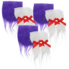  6 Sets Barba Finta Realistica Accessori Per Decorazioni La Costume