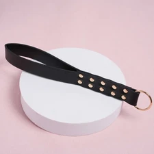 PU Leather Whip Flogger Paddle Spanking Punishment SM Bondage Slave Roleplay US